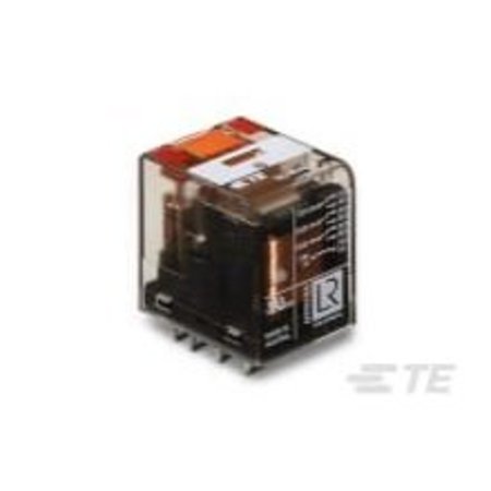 TE CONNECTIVITY Power/Signal Relay, 3 Form C, 3Pdt, Momentary, 1000Mw (Coil), 10A (Contact), Ac Input, Ac Output,  1393154-8